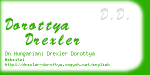 dorottya drexler business card